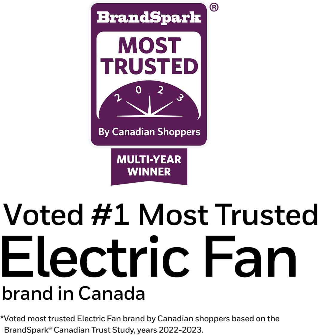 Honeywell HTF210BC QuietSet® 13" Personal Desk/Table Fan, Slim, Mini Tower, Oscillating Fan, Portable, Easy to Use Controls, Compact, 4 Speeds, Black - Image 2