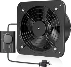 HG Power 8 Inch Exhaust Fan with Sp...