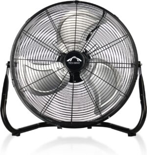 Tech Drive High Velocity Floor Fan,...
