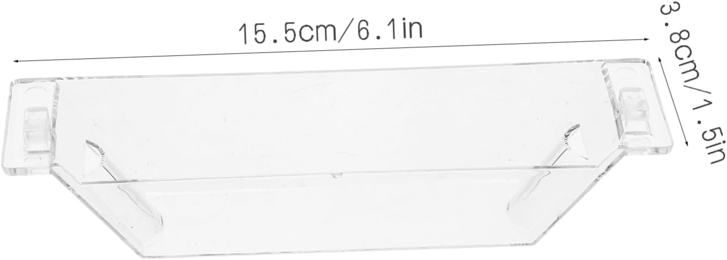 Uonlytech 2pcs Oil Collecting Cup Plastic Oil Bowl with Screw Interchangeable Replacement for Kitchen Grease Fan - Image 2