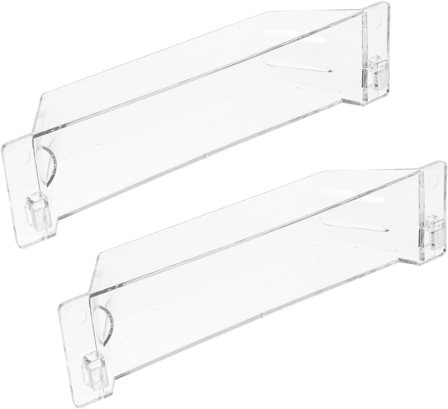 Uonlytech 2pcs Oil Collecting Cup Plastic Oil Bowl with Screw Interchangeable Replacement for Kitchen Grease Fan