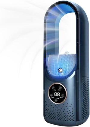 Bladeless Tower Fan, Modern Style U...