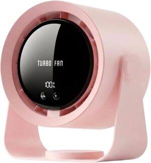 Desk Fan, USB Rechargeable Quiet De...