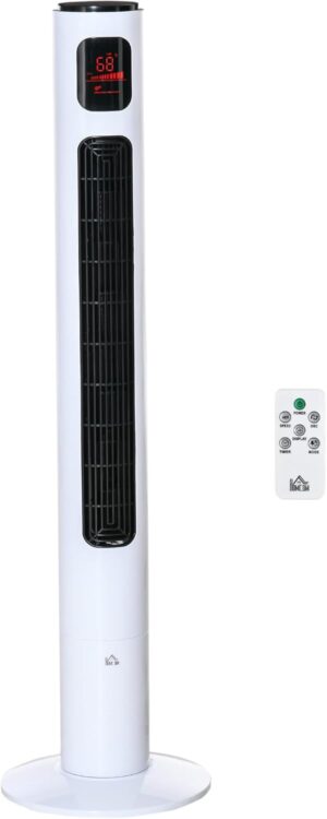 HOMCOM 46” Tower Fan for Bedr...