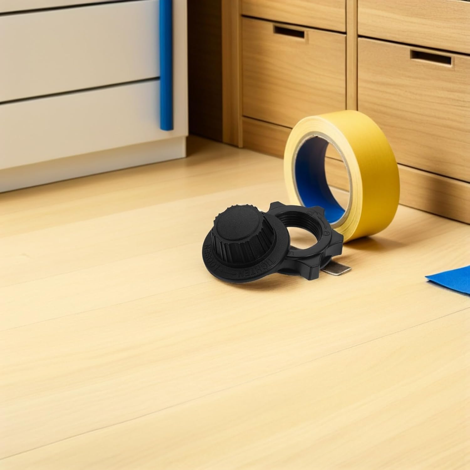 2pcs Fan Nut Covers Replacement Parts for Standing Pedestal and Floor Fans Plastic Screw Fixing - Image 5