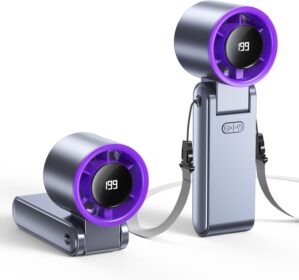 Portable Handheld Turbo Fan, 199 Ge...