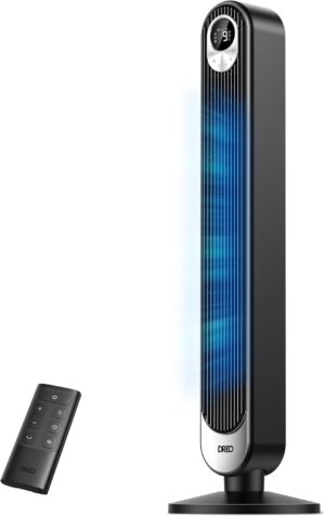 DREO 42 Inch Tower Fan, DC 9 Speeds...