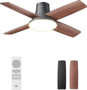 DREO Ceiling Fans with Lights and R...