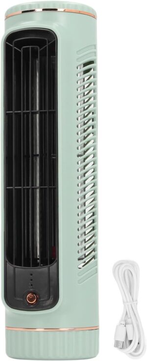Bladeless Tower Fan Desktop Portabl...