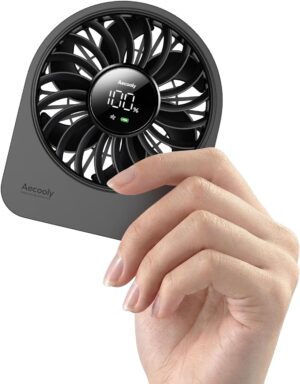 Aecooly Mini Portable Fan, Small En...
