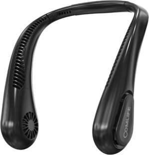 Bladeless Neck Fan, 5000mAh Recharg...