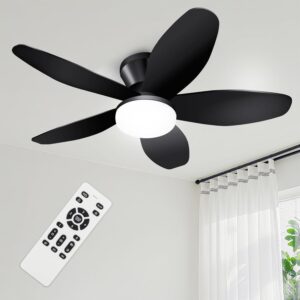 Small Ceiling Fans, 35 Inch Low Pro...