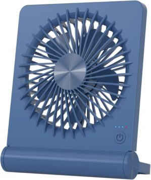 Small Desk Fan,Rechargeable USB Fan...