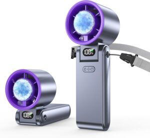 Portable Handheld Turbo Fan with Ic...