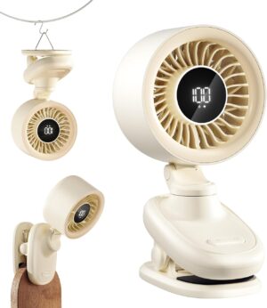 TRILINK Clip on Fan, Small USB Desk...
