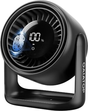 Gaiatop 7.7 In Desk Fan with Touch ...