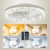 Low Profile Ceiling Fans with Light...