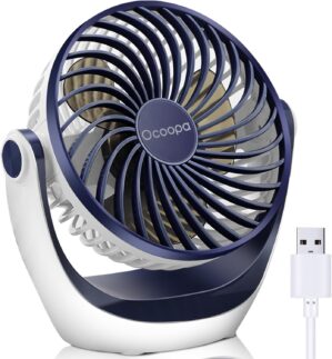 OCOOPA Small USB Desk Fan Table Fan...