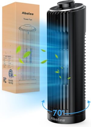 Abolee Tower Fan for Bedroom, Quiet...