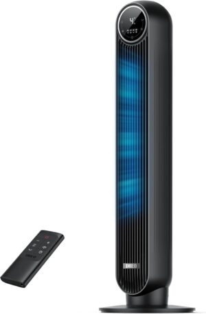 DREO 28dB Tower Fan for Bedroom, 25...