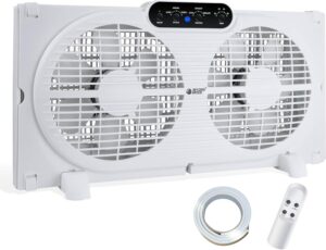 BEYOND BREEZE Twin Window Fan with ...