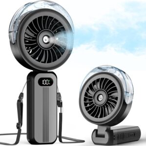 Otlonpe Handheld Misting Fan Portab...