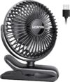 HONYIN Clip on Fan, 720° Rotation ...