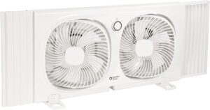 Comfort Zone 9-Inch Twin Window Fan...