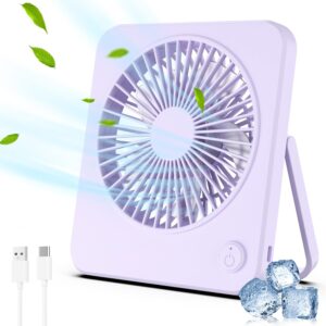 Hianjoo Plug-in Mini Desk Fan, Pers...