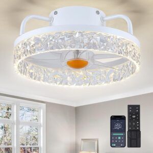 13In Flush Mount Ceiling Fans ̵...