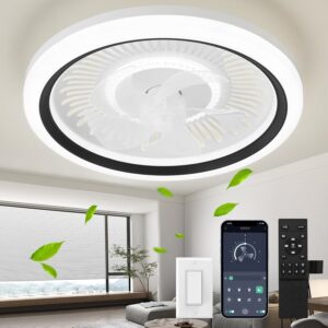 Ceiling Fan with Lights and Remote,...