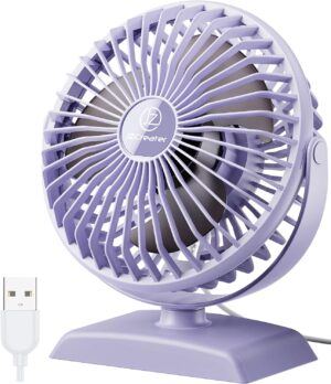 JZCreater USB Desk Fan, USB Fan Min...