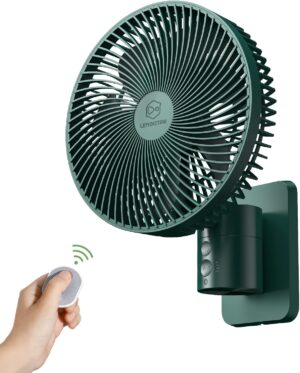 8 Inch Oscillating Wall Mounted Fan...