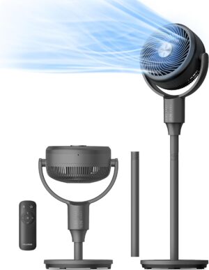 PELONIS Standing Fan for Bedroom, T...