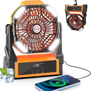 Fotgear Rechargeable Camping Fan, 2...