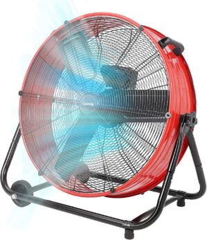 Garvee 24 Inch Industrial Drum Fan,...
