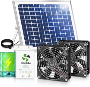 Solar Exhaust Fan with Battery and ...