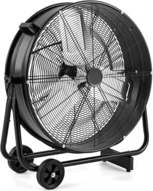 COSTWAY 24″ Industrial Drum F...