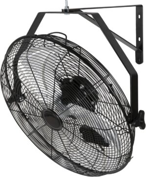 18-Inch Wall-Mounted Fan, 3-Speed H...