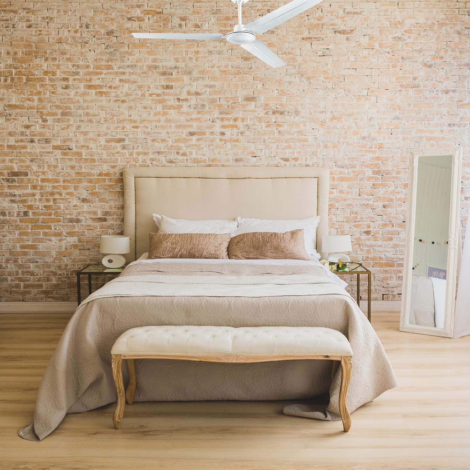 Westinghouse Lighting 7812714 Ceiling Fan Industrial 56", White - Image 8