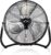 Tech Drive High Velocity Floor Fan,14 inch Heavy Duty Metal Industrial Fans,3 Powerful Speed,360° Adjustable Tilting and All Metal Construction,Black