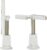 Shark TurboBlade Bladeless Tower Fan – Powerful 80 ft Airflow, 180° Oscillation, Dual Pivot Cooling, 10 Speeds, Quiet Operation, DustDefense, Remote Control –White, TF202SWH (Canadian Version)