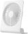 JISULIFE Small Desk Fan, Portable USB Rechargeable Fan, 160° Tilt Folding Personal Mini Fan with 4500mAh Battery, Strong Wind, Ultra Quiet, 4 Speed Modes for Office, Home, Camping – White