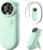 Diveblues TurboBear Mini Turbo Portable Fan, Powerful 8.8m/s Speed, Ultra-Light 86.5g Handheld Fan, 5 Speeds Cooling, Rechargeable Battery Powered, Pocket Sized, Cute Gifts Travel Essentials For Women