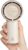 JISULIFE Handheld Turbo Fan [16H Max Cooling Time] Mini Portable Hand, 4000mAh USB Rechargeable Personal, Battery Operated Small Pocket Fan with 5 Speeds for Travel/Outdoor/Home/Office – Brown