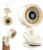 TRILINK Clip on Fan, Small USB Desk Fan with Rechargeable Battery, Oscillation, Timer, Stepless Speed & Ultra Quiet, Mini Portable Table Fan for Home, Desktop, Bedroom, Bed, Office, Travel, & Camping
