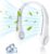 Portable Neck Fan Upgraded, USB Rechargeable Bladeless Cooling Fan, Quiet Neck Cooler Personal Hanging Fan, 360 Degrees Airflow Neck Fans for Indoor Outdoor Travel Sports