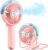 SWEETFULL Misting Fan Portable – 180° Foldable Handheld Personal Fan with Mist Spray, 3 Speeds, 30ml Water Tank, USB Rechargeable for Travel, Outdoors, Makeup, Camping, Home, and Office Use