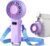 Diveblues Portable Hand Fan – Mini USB Rechargeable Handheld Fan Up to 12 Hours Cooling, 1-100 Speed Personal Fan with Turbo Airflow, 180° Foldable Desk Fan for Office & Bedroom & Travel & Commuting