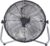 16 Inch High Velocity Metal Floor Drum Fan, 4500 CFM Heavy Duty Industrial Shop Fan, 3 Speed, 180 Degree Tilt, Wall Mounted & Floor Design Industrial Fan (16-Inch)